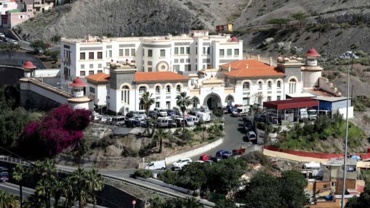 El CIE de Barranco Seco en Las Palmas de Gran Canarias.