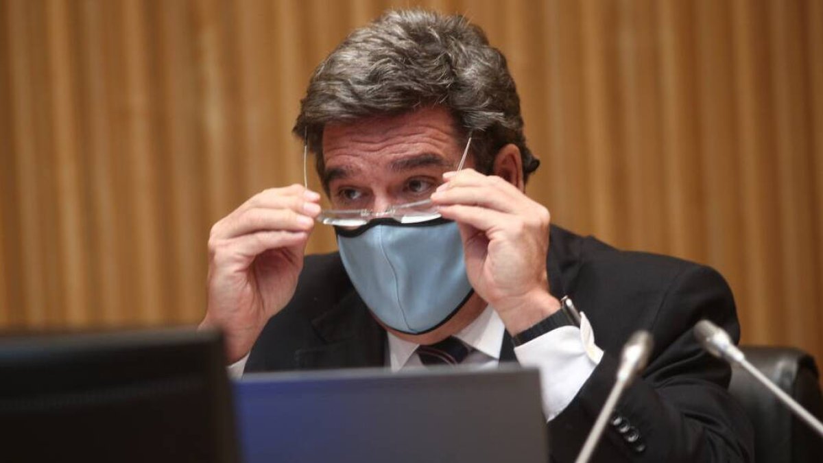 Escrivá en una comparecencia en el Congreso.