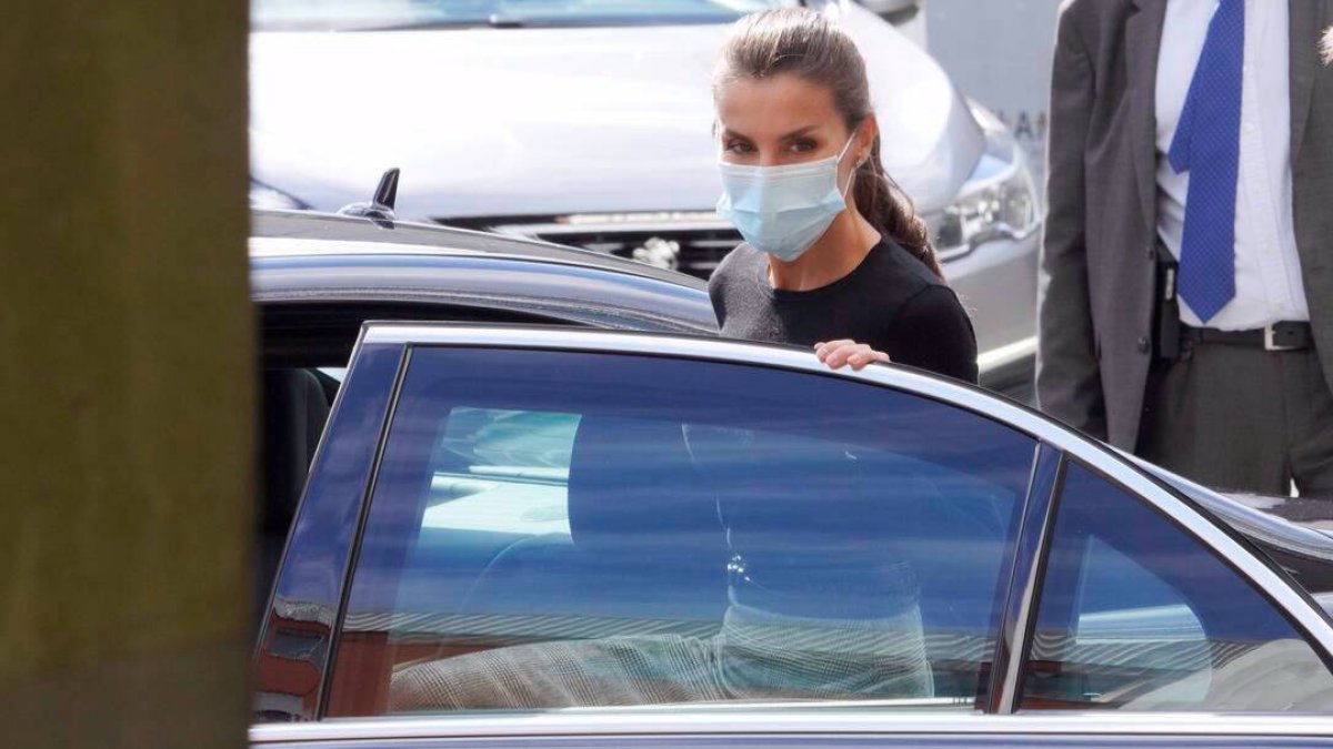 La Reina Letizia, mucho más sobria en sus estilismos que antes.