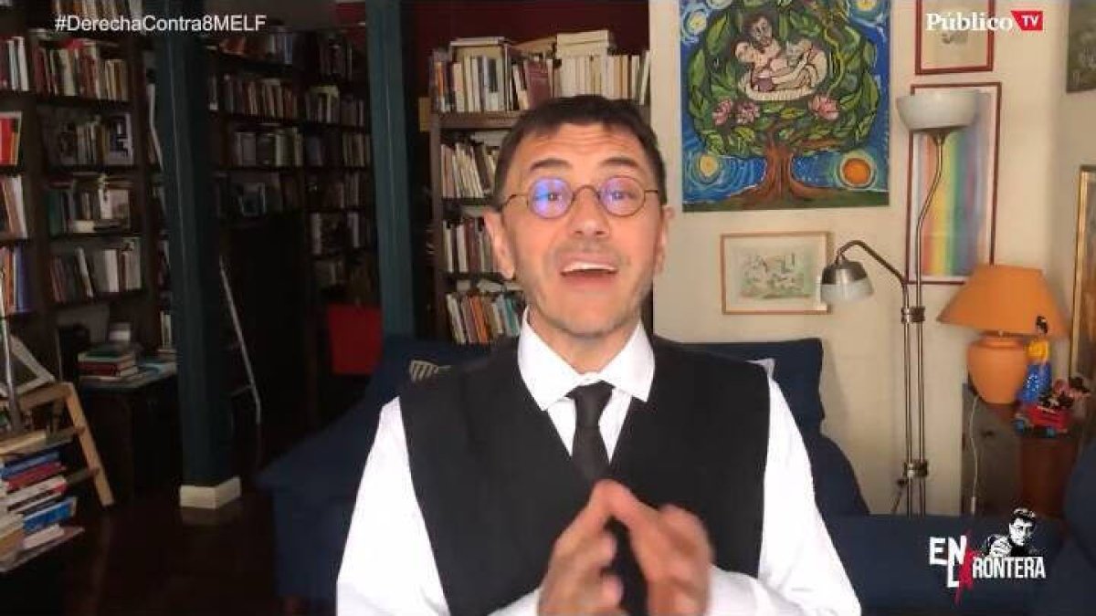 Juan Carlos Monedero, fundador de Podemos