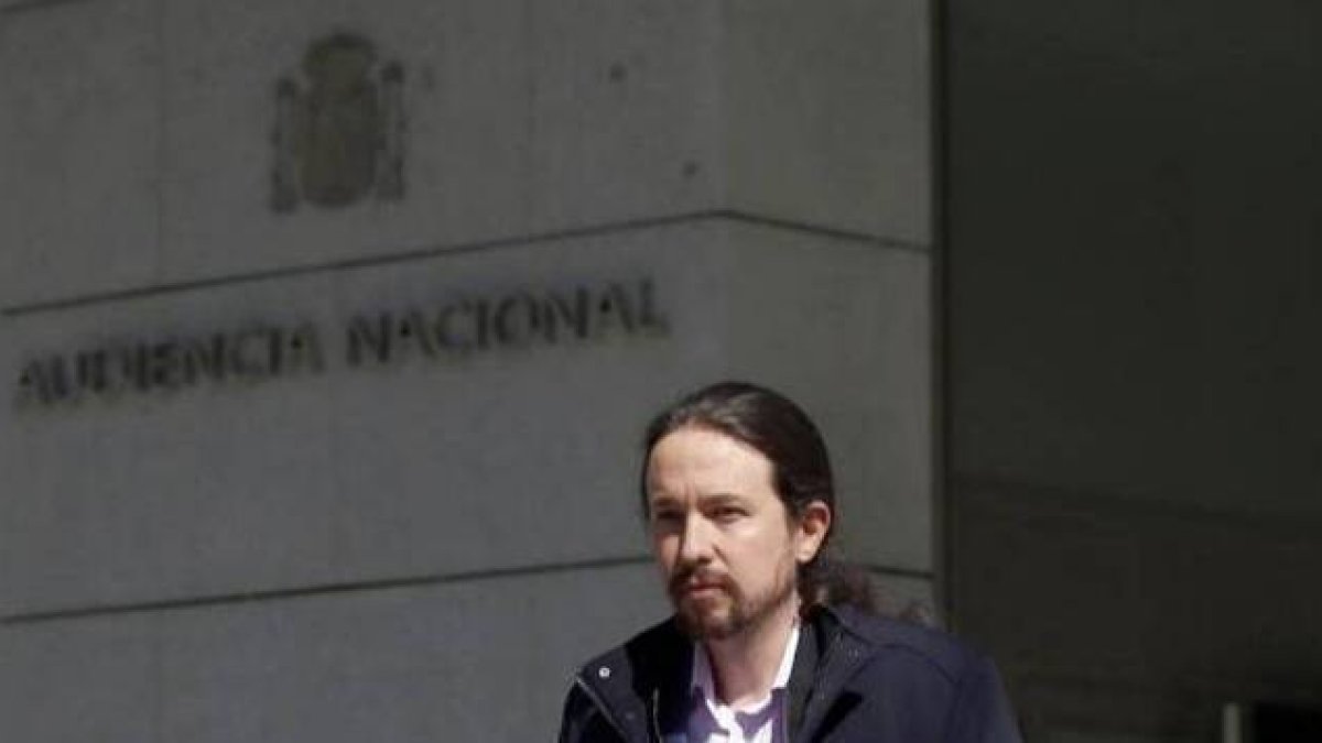 Iglesias, el día en que declaró en la AN por la pieza Dina del