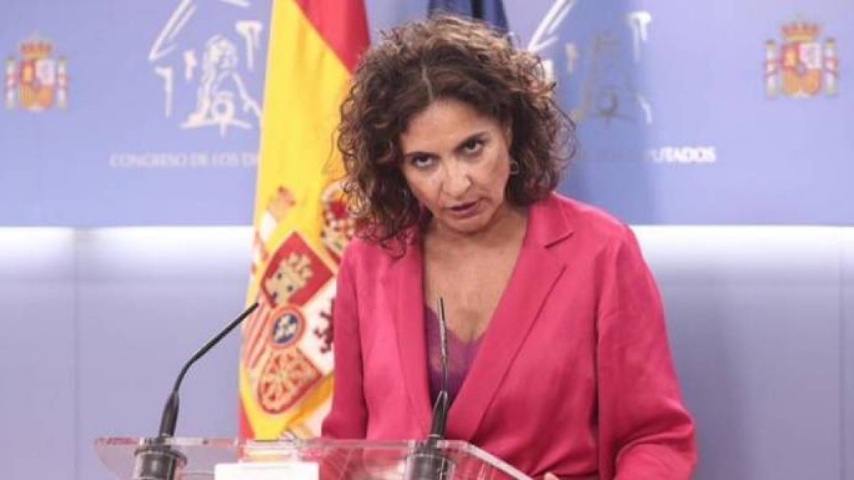 El rostro de la ministra Montero, este jueves, lo dice todo.