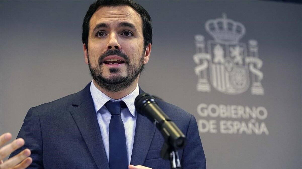 Garzón en un acto en Moncloa.