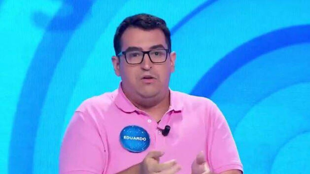 Eduardo, concursante-humorista de 