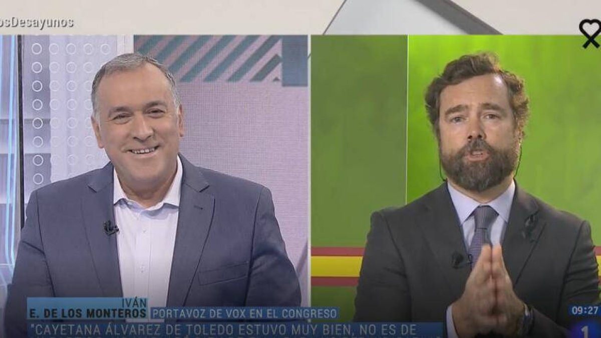 Xabier Fortes e Iván Espinosa de los Monteros
