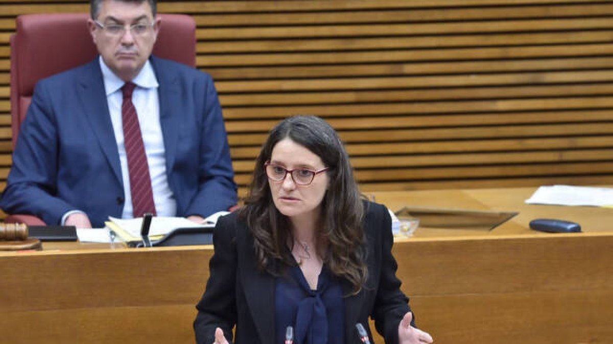 Mónica Oltra, vicepresidenta del gobierno valenciano.