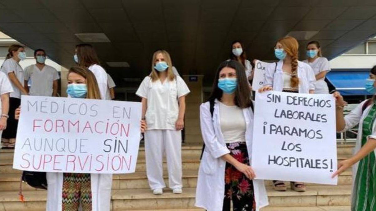 Huelga de los MIR.