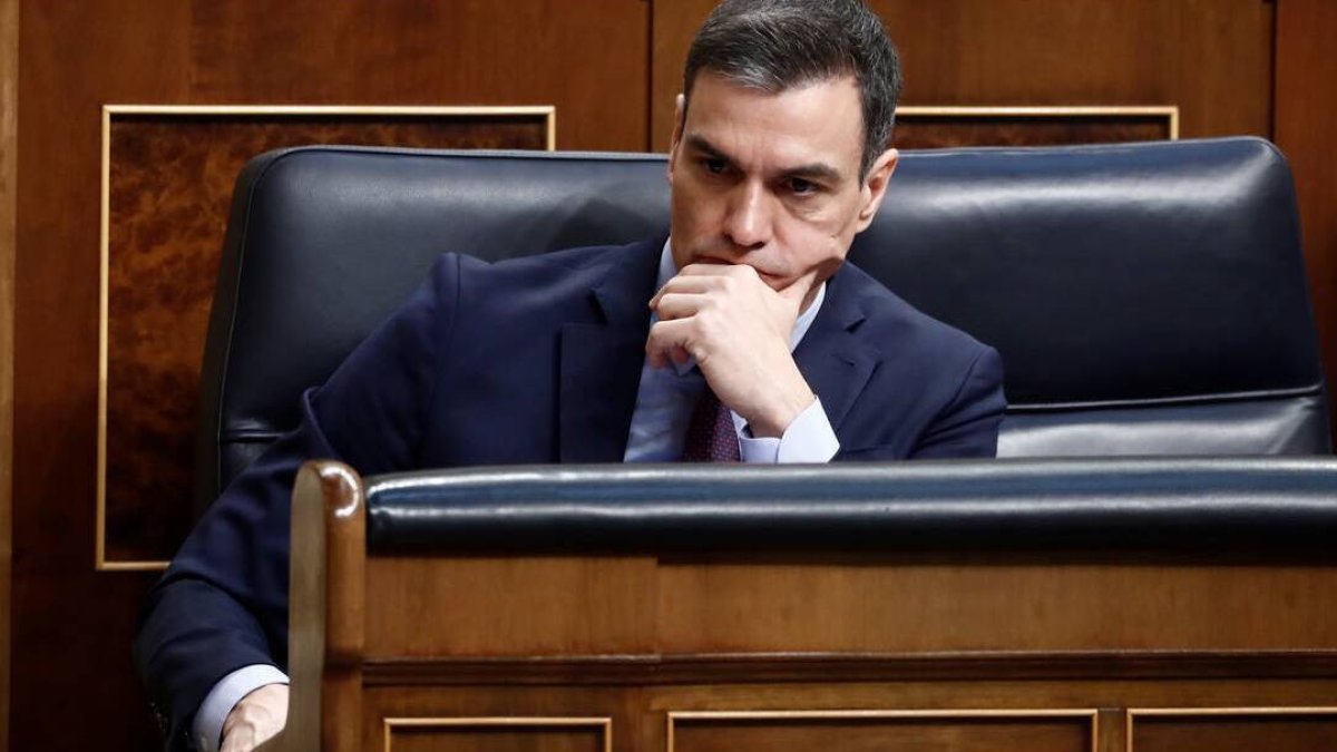 El presidente del Gobierno, Pedro Sánchez