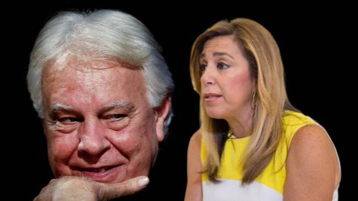 Felipe González y Susana Dïaz