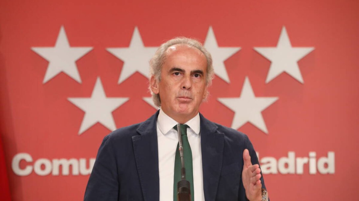 Ruiz Escudero durante su comparecencia.