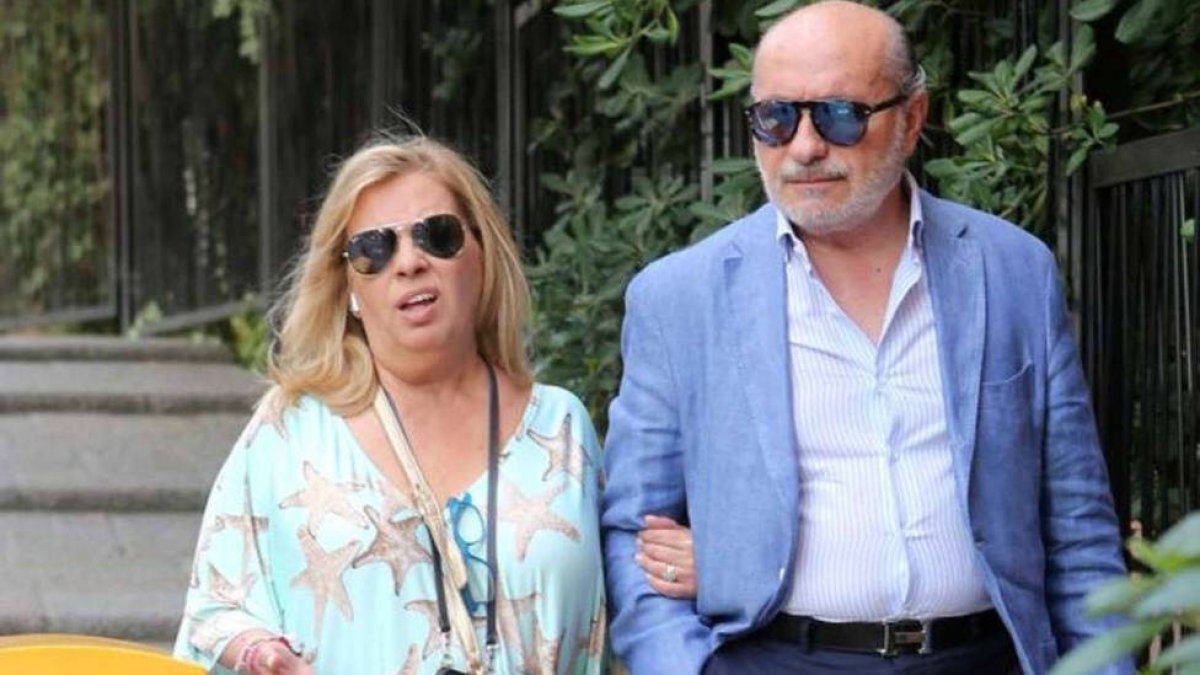 Carmen Borrego y su marido, José Carlos Bernal.