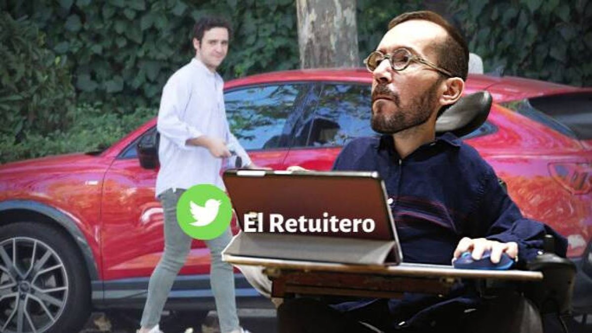 Echenique, maravillado con el coche de Froilán