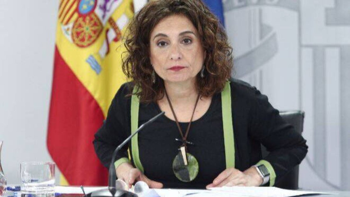 La ministra de Hacienda, María Jesús Montero