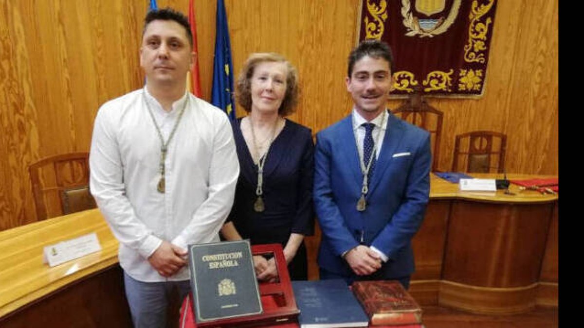 Los tres concejales de Ciudadanos votaron el lunes a favor el presupuesto de Moncada