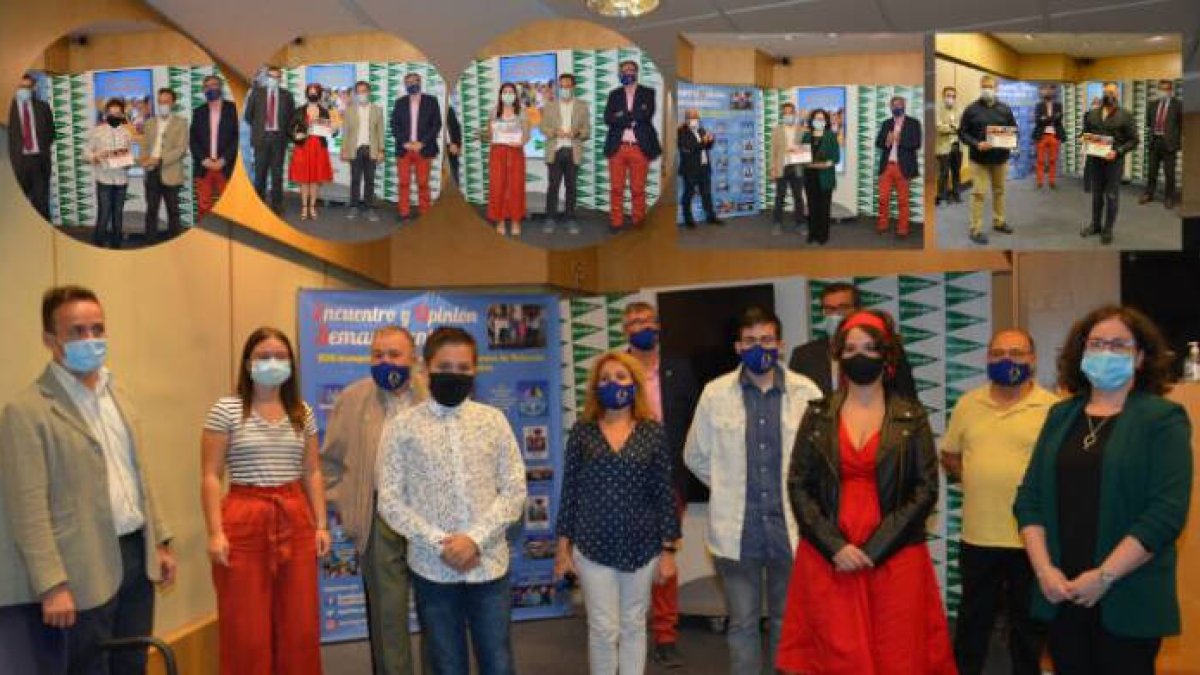 Premiados, organizadores y colaboradores de estos galardones