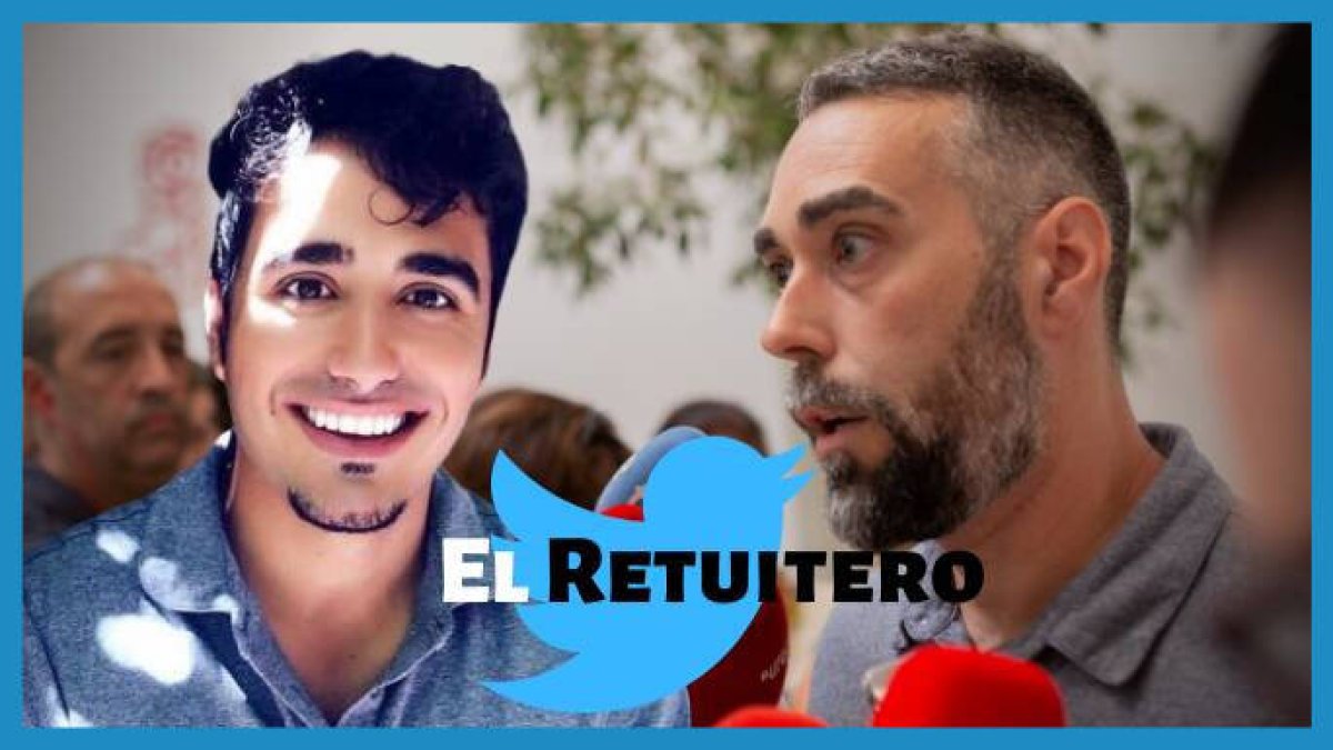 Alvise Pérez (izquierda) y Rubén Sánchez