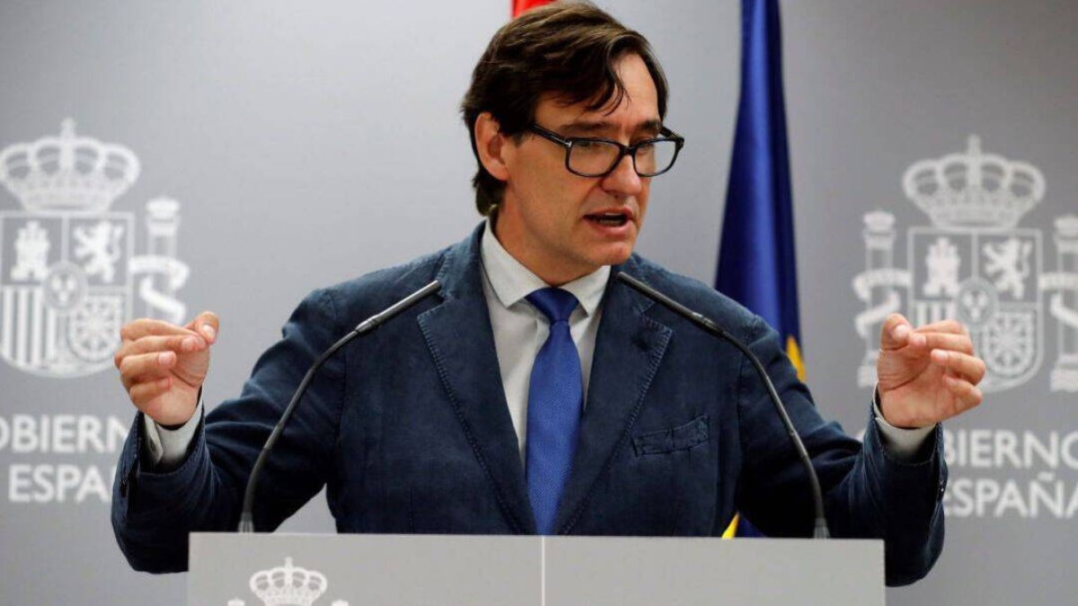 El ministro de Sanidad, Salvador Illa