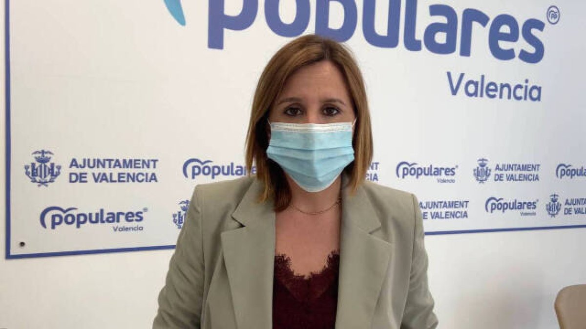 Mª José Catalá, portavoz del Partido Popular de Valencia.
