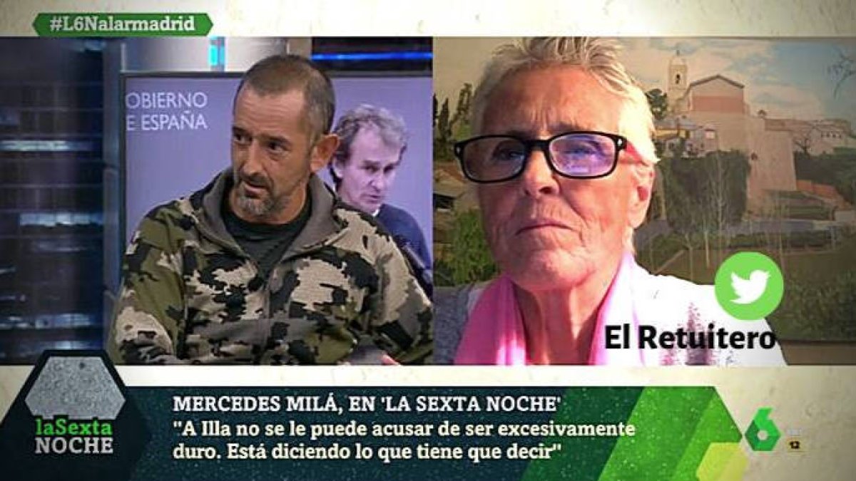 Mercedes Milá, embelesada con Fernando Simón