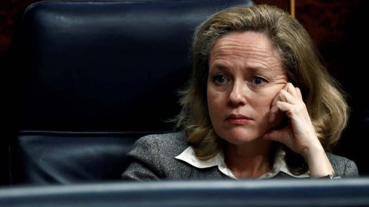 La ministra de Economía, Nadia Calviño