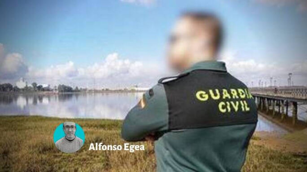 El guardia civil acusado de un delito de lesiones.