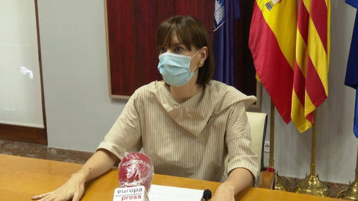 La alcaldesa de Gandia, Diana Morant, apela a la responsabilidad y llama a la tranquilidad
