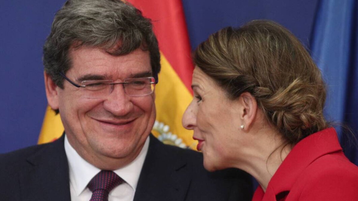 José Luis Escrivá y Yolanda Díaz