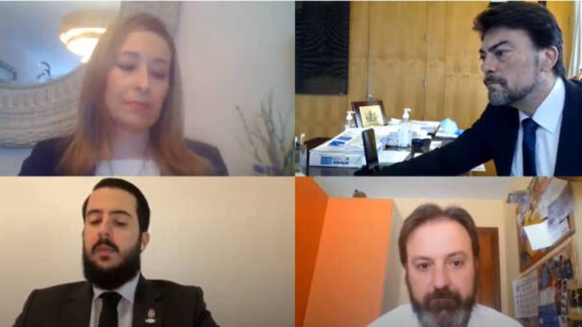 Segundo pleno telemático en Alicante.