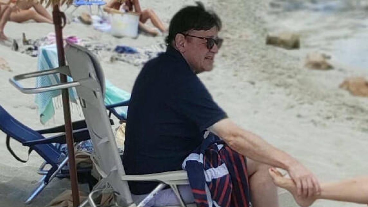 Ximo Puig en Formenera. Foto de Diario de Ibiza.