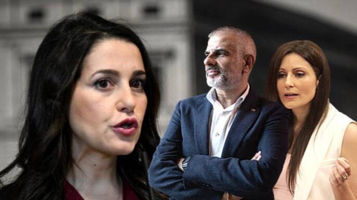 Inés Arrimadas, Carlos Carrizosa y Lorena Roldán