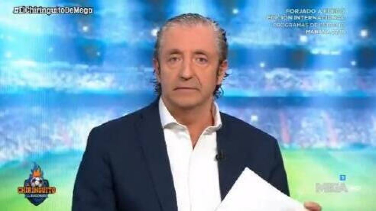 Josep Pedrerol presentando