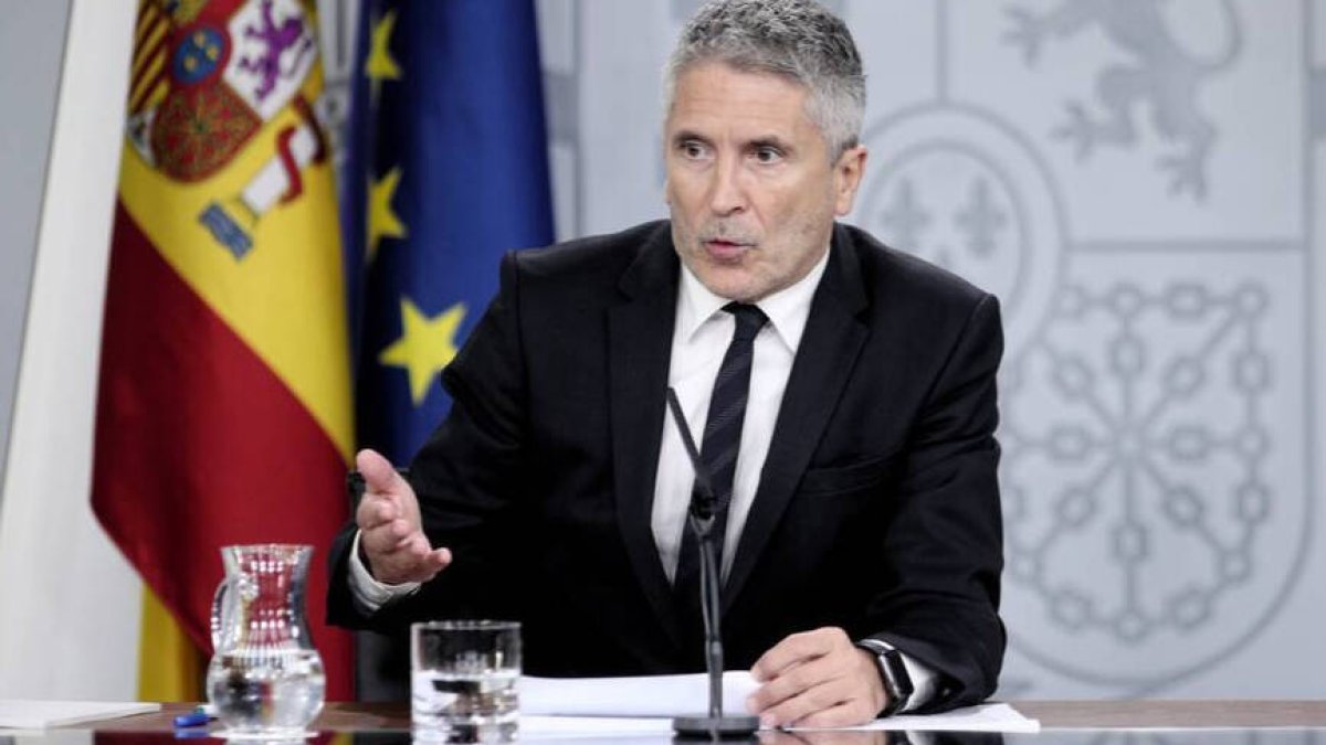 El ministro del Interior, Fernando Grande Marlaska