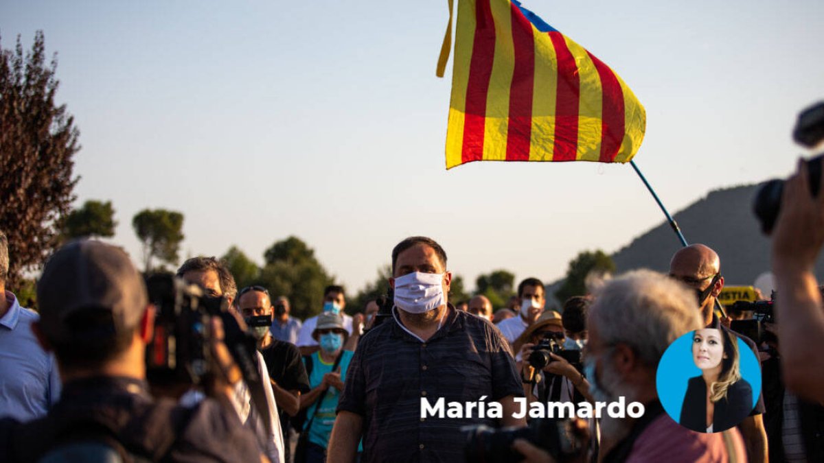 Oriol Junqueras en julio.