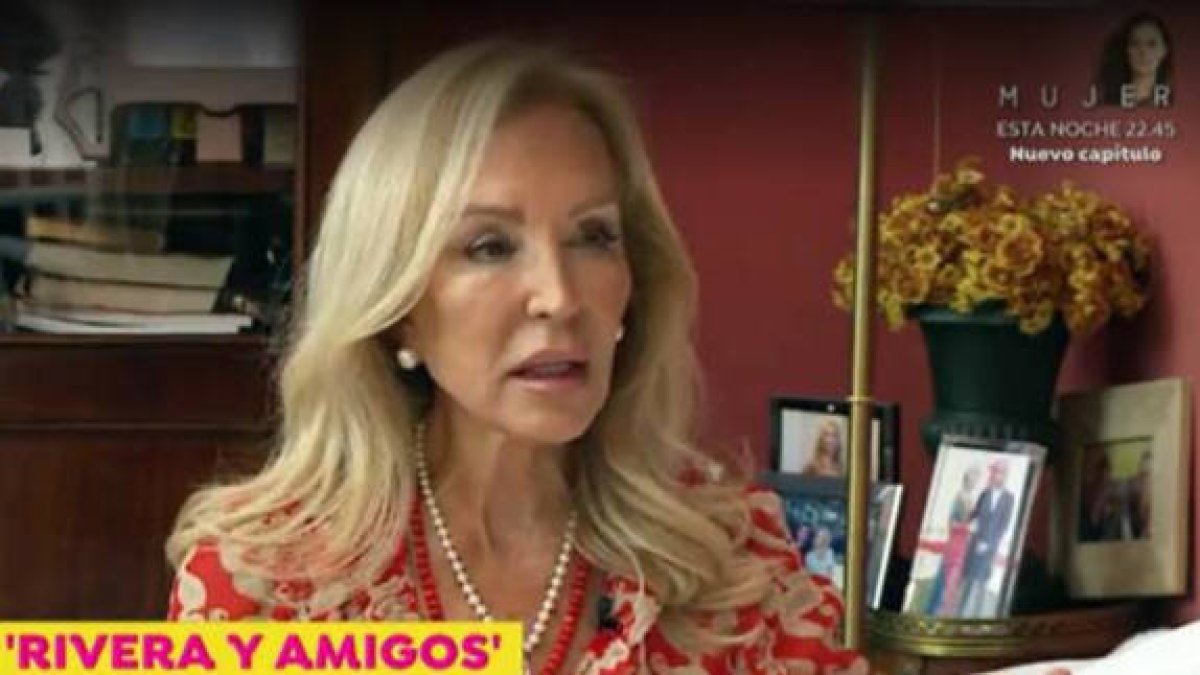 Carmen Lomana, como siempre, sin pelos en la lengua.