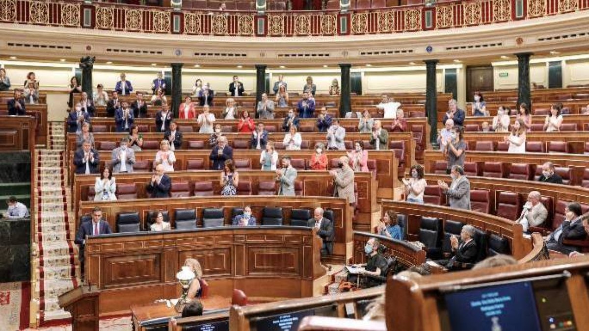 El Congreso, este miércoles durante su ultimo pleno antes de las vacaciones.