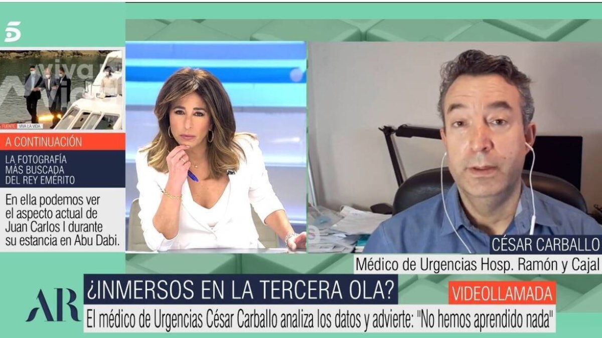 El doctor Carballo alerta de que los hospitales