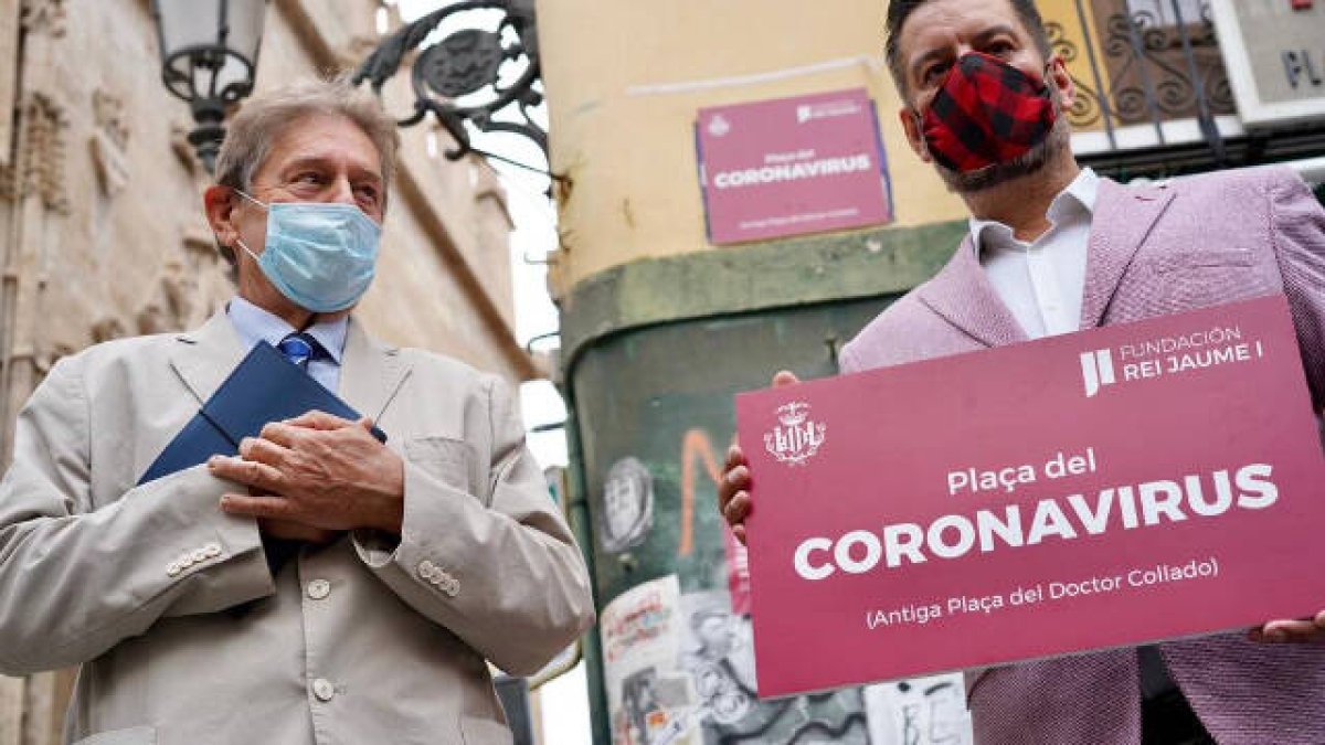Plaza del Coronavirus. Valencia
