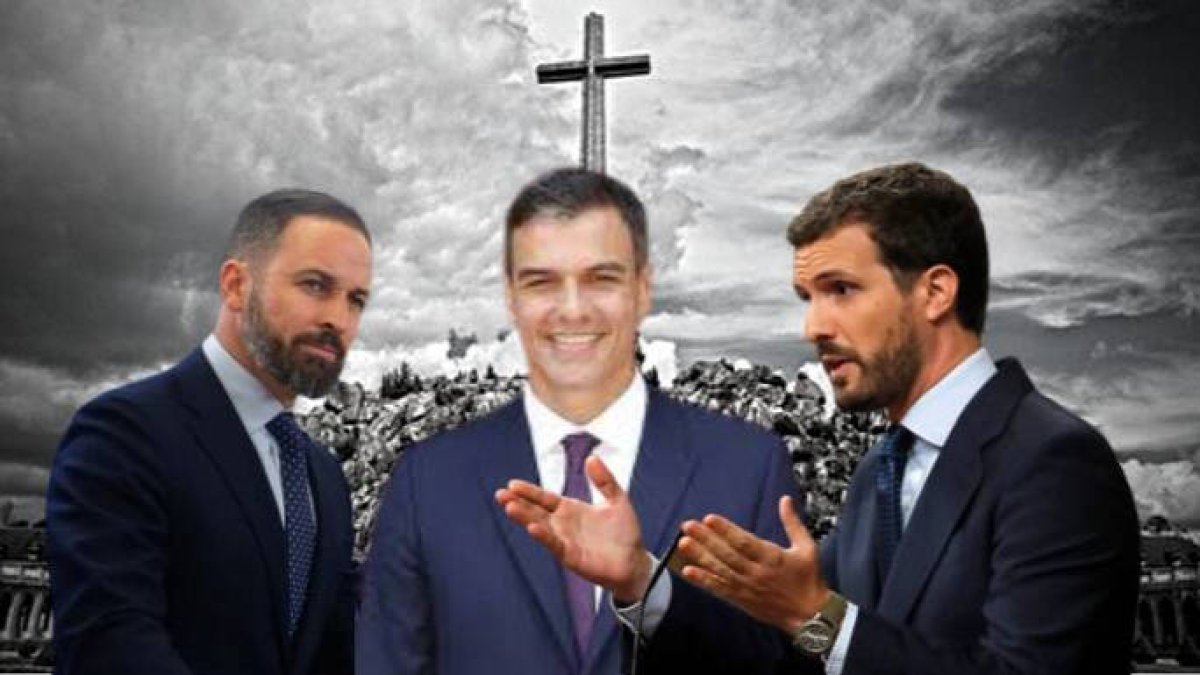 Abascal, Sánchez y Casado