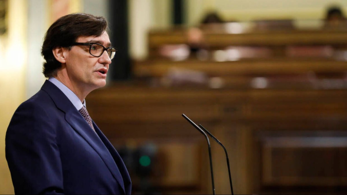 El ministro de Sanidad, Salvador Illa