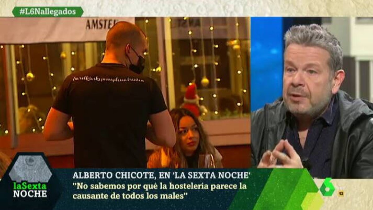 Chicote, en 'La Sexta Noche'