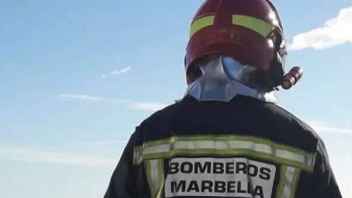 Los espeluznantes vídeos del incendio en un hotel en Marbella