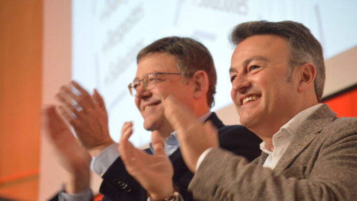 Ximo Puig y José Chulvi