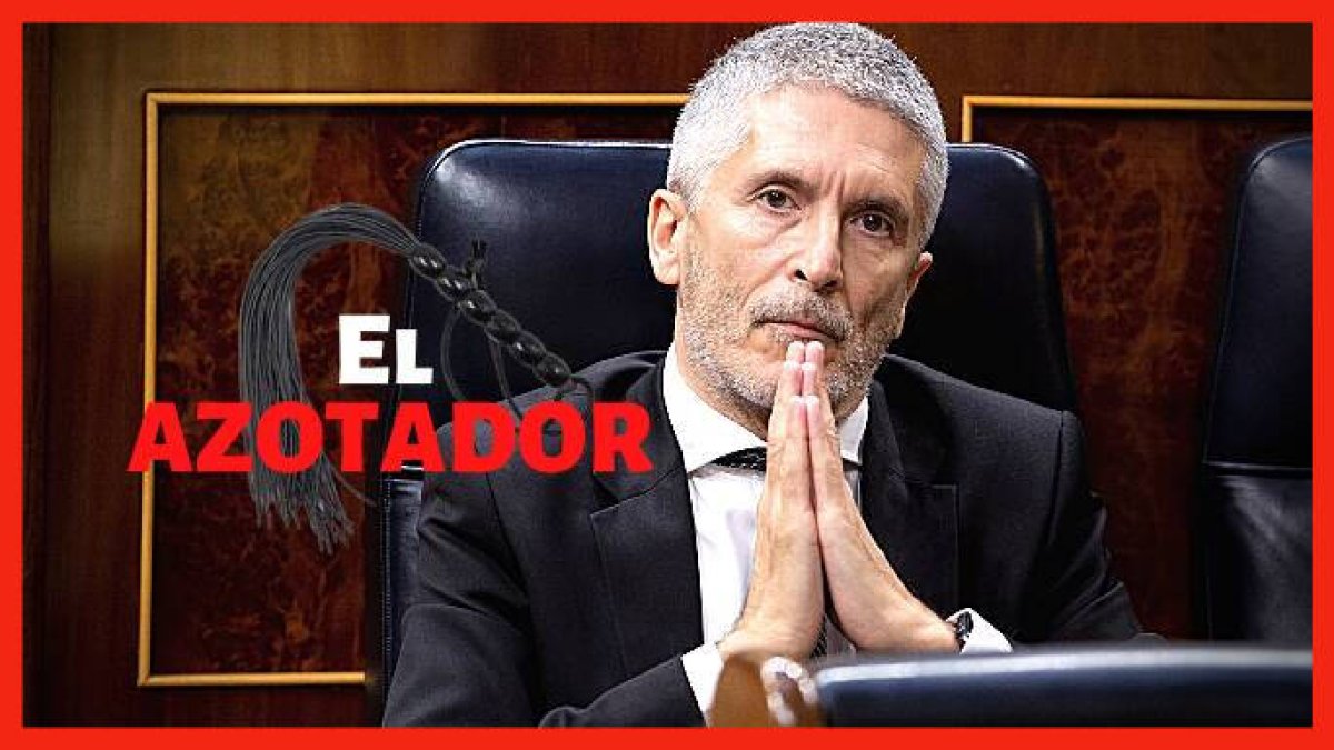 Marlaska, que no se salva ni rezando