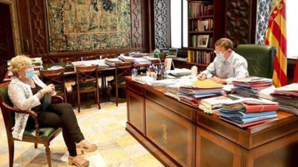 La reunión de Barceló y Puig