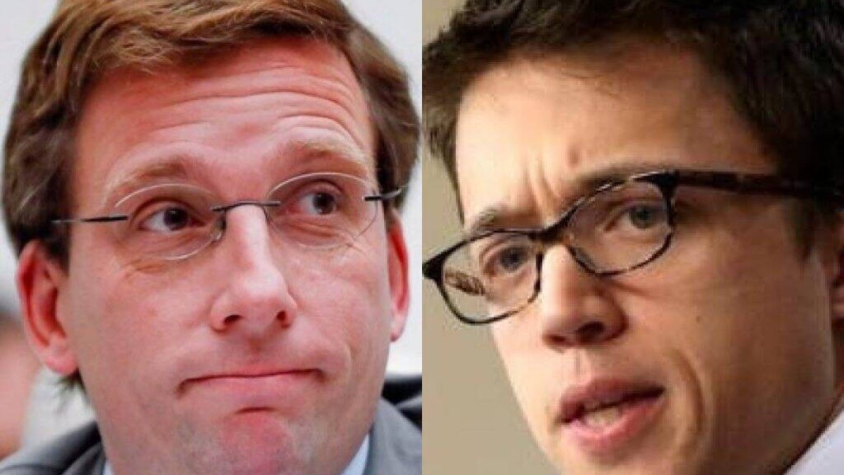 José Luis Martínez-Almeida e Íñigo Errejón