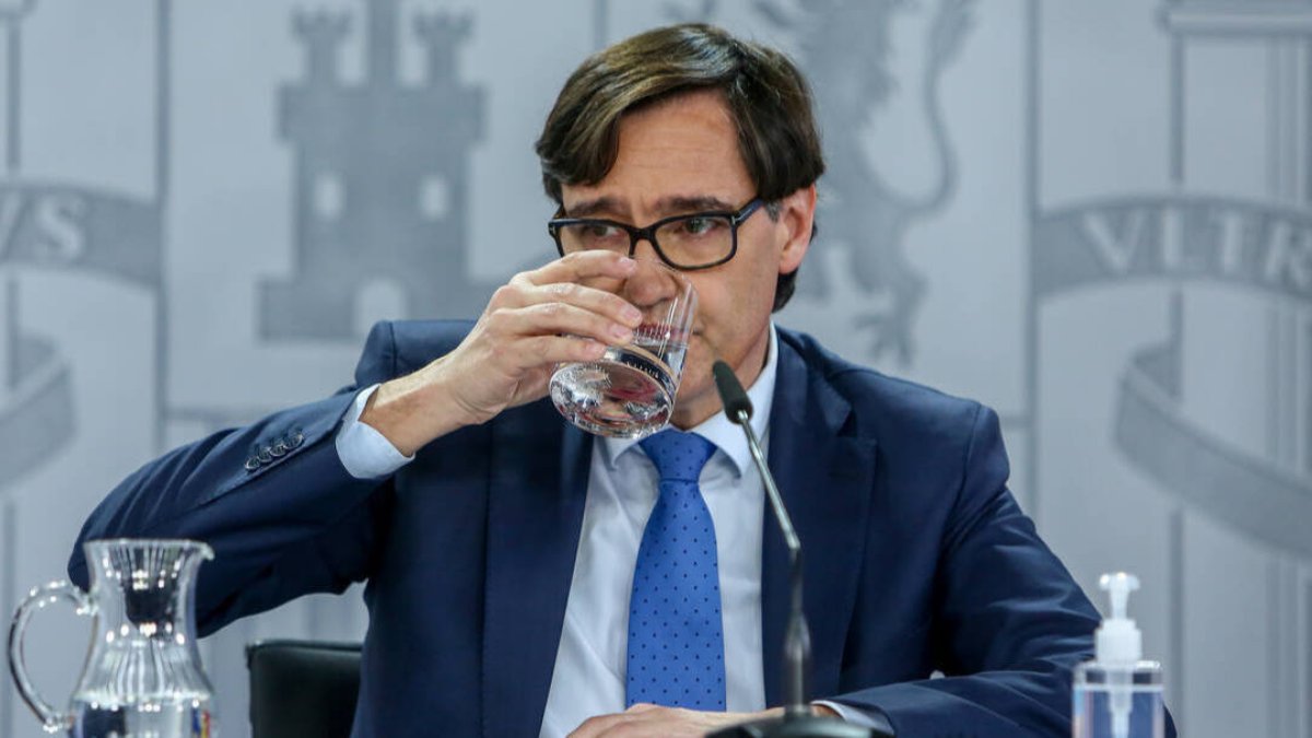 El ministro de Sanidad, Salvador Illa