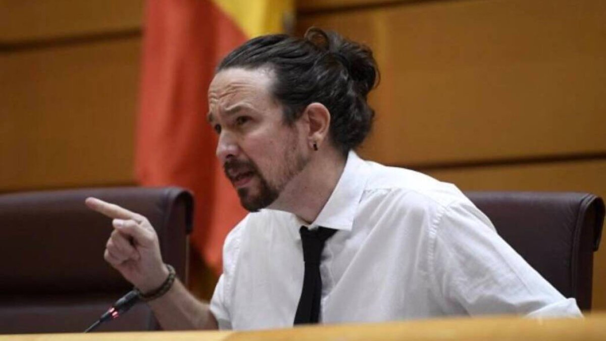 Pablo Iglesias, en el Congreso de los Diputados