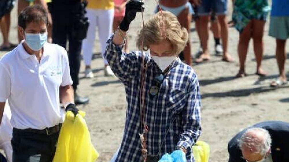 Doña Sofía, en Málaga.