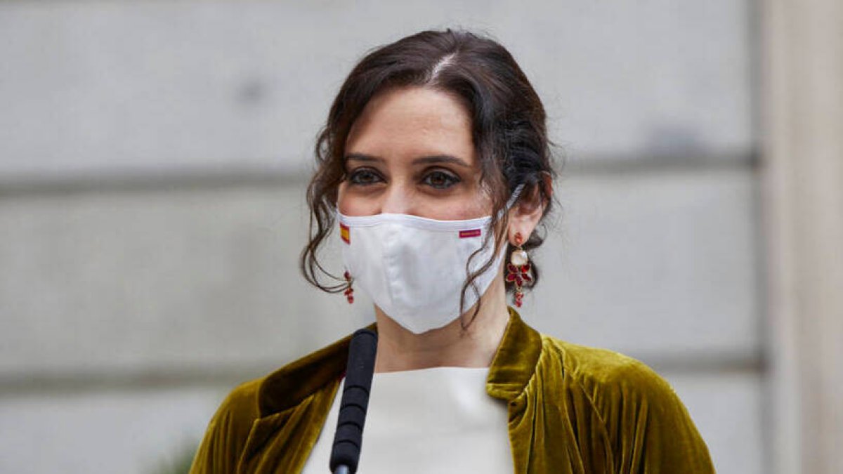 Isabel Díaz Ayuso, presidenta de la Comunidad de Madrid
