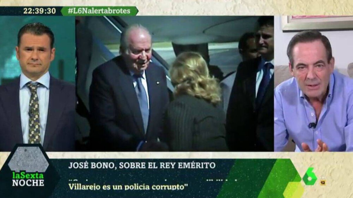José Bono, en La Sexta Noche